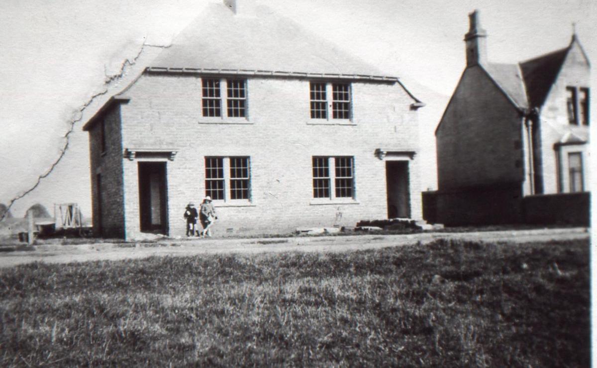 Cellardyke - Toll Road Construction - 1920's (copy)